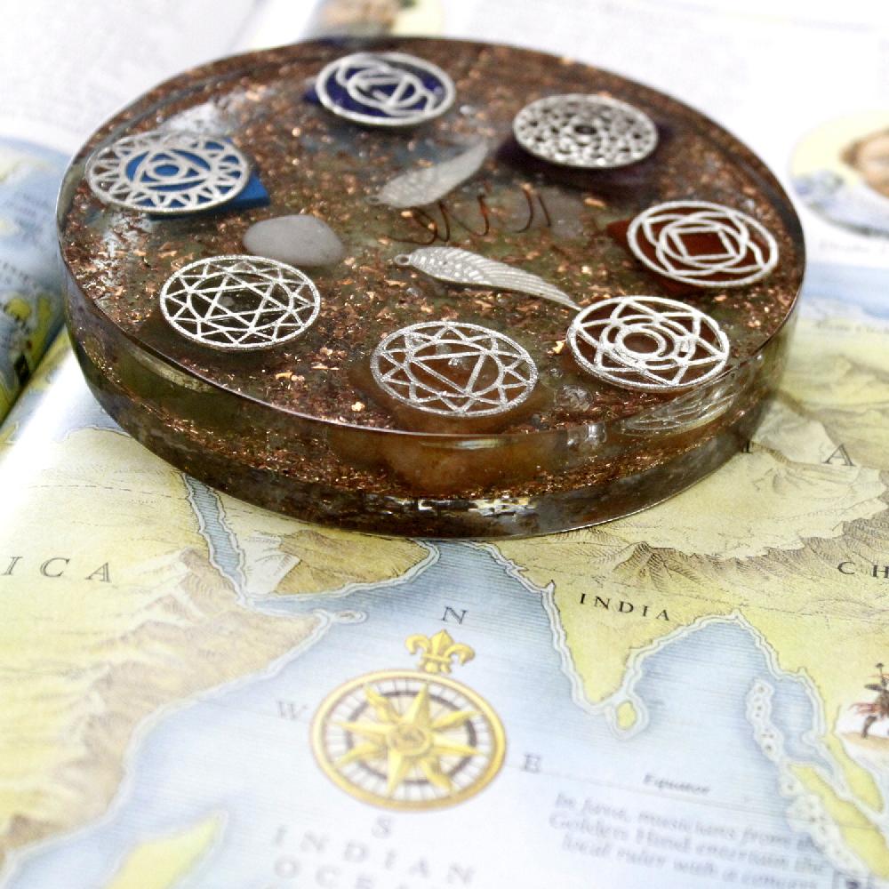 Ancient Wisdom Orgonite Desk Power Packs - Angel Chakra - Lrg