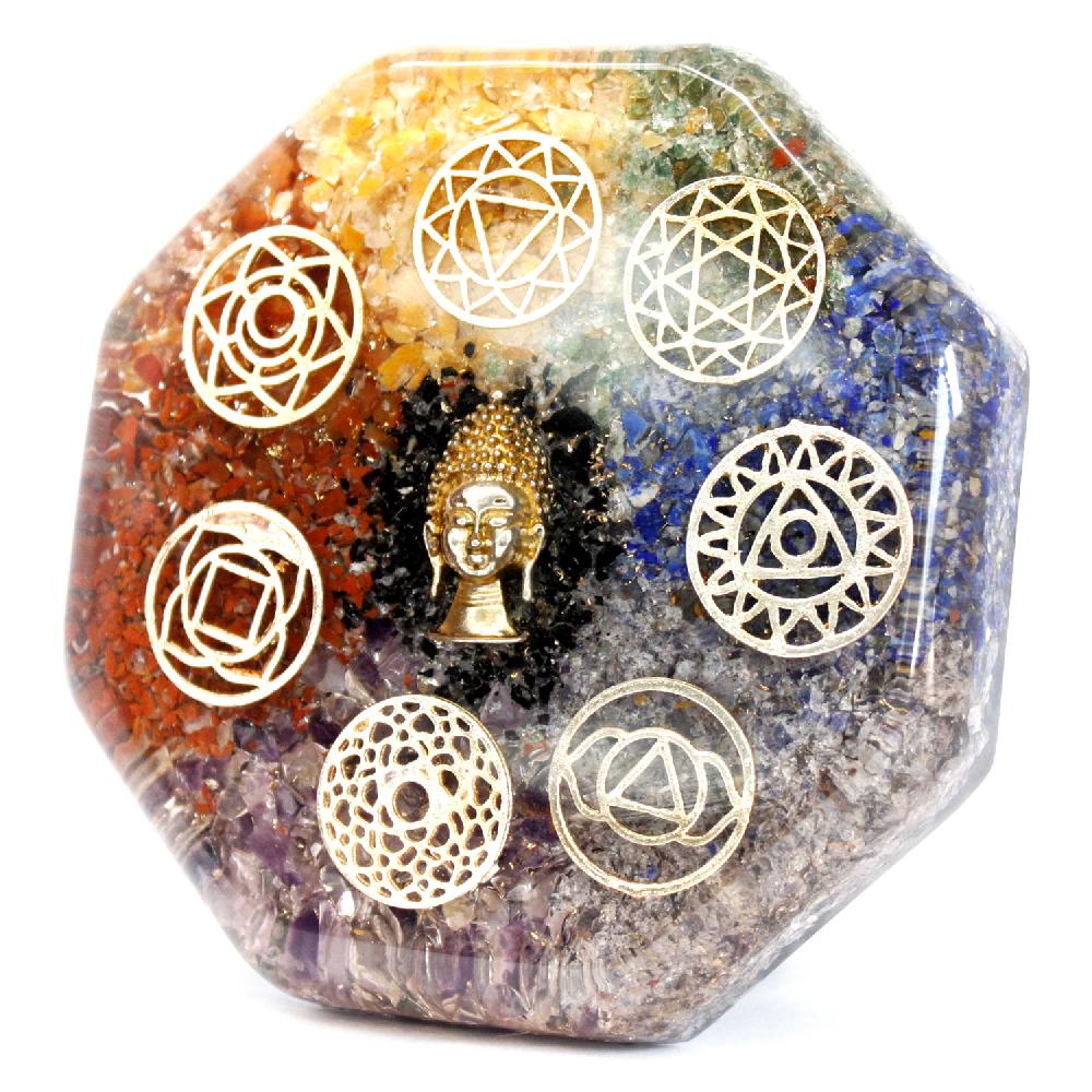 ancient wisdom Orgonite Desk Power Packs - Buddha Chakra - Lrg