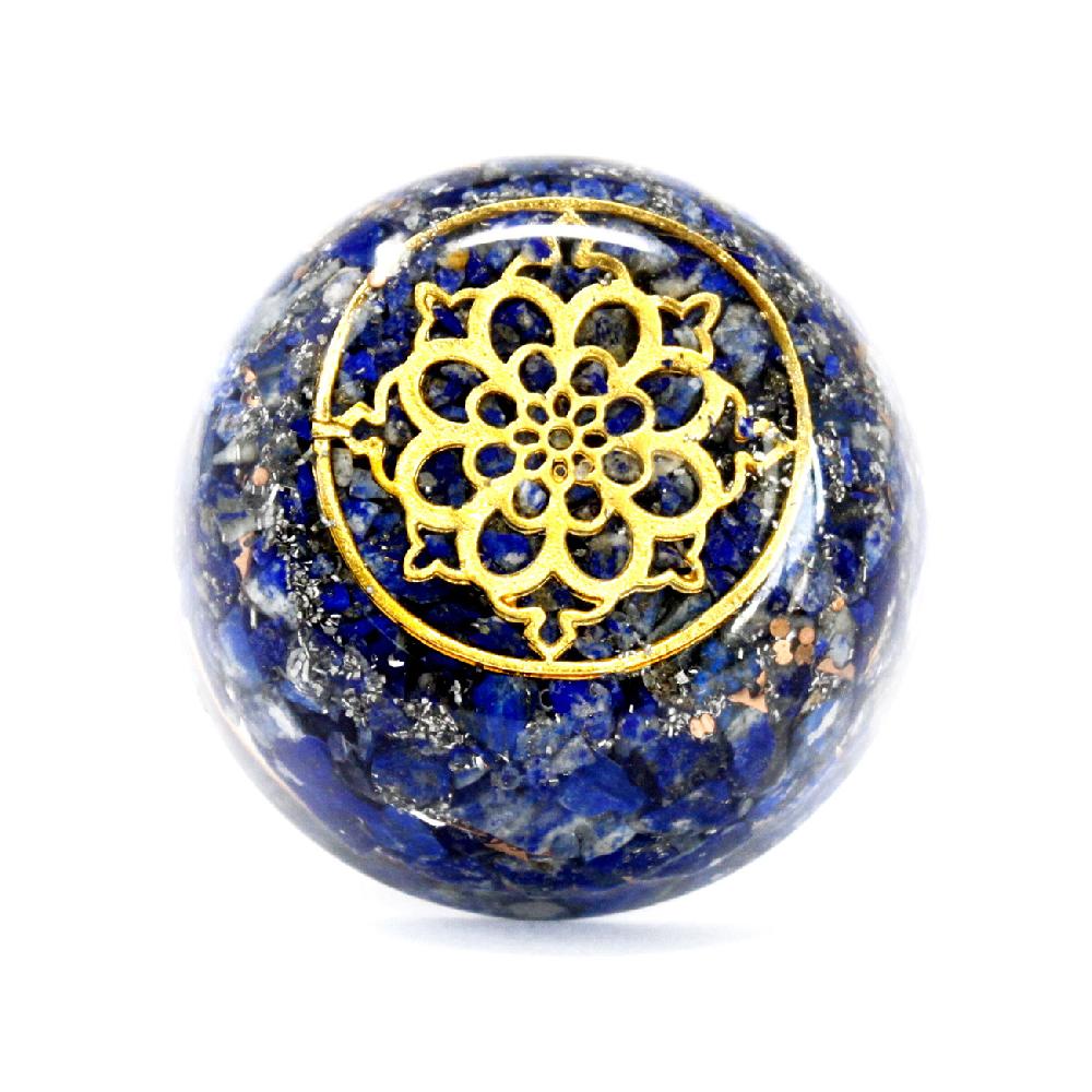 Ancient Wisdom Orgonite Desk Power Packs - Lapis Dome