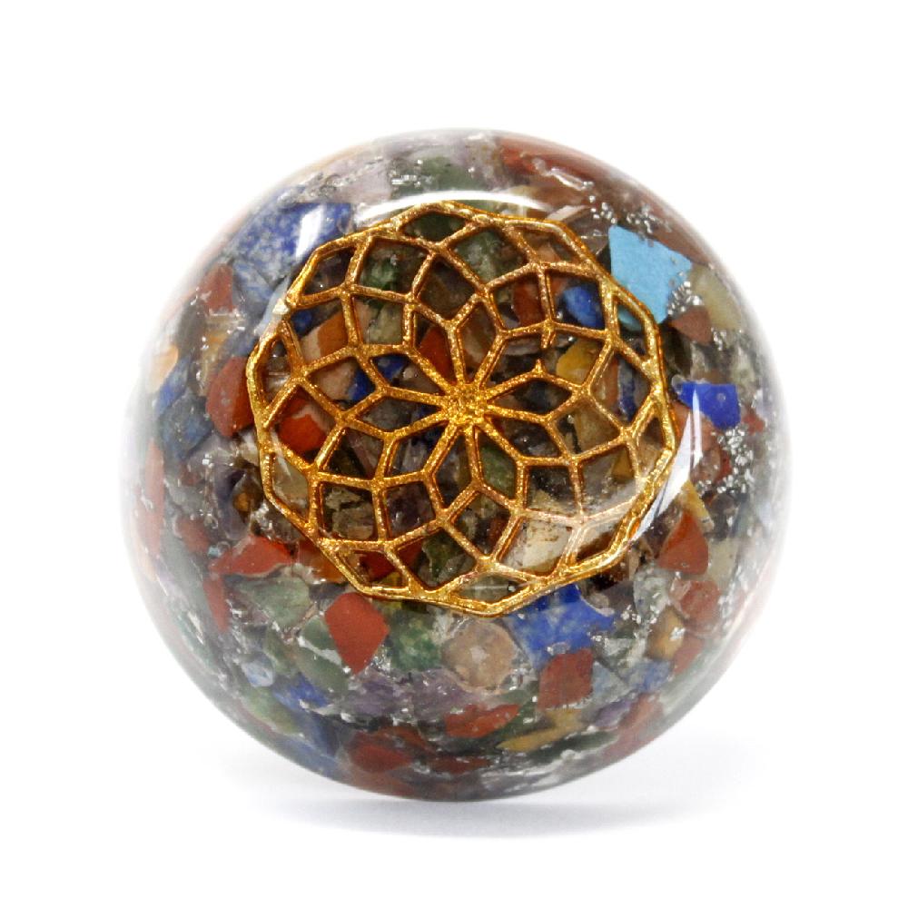 Ancient Wisdom Orgonite Desk Power Packs - Multi Stone Dome