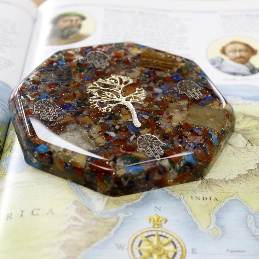 Ancient Wisdom Orgonite Desk Power Packs - Tree Of Life - Lrg
