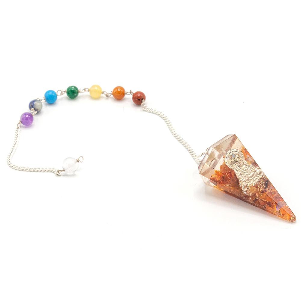 ancient wisdom Orgonite Power Chakra Pendulum - Buddha