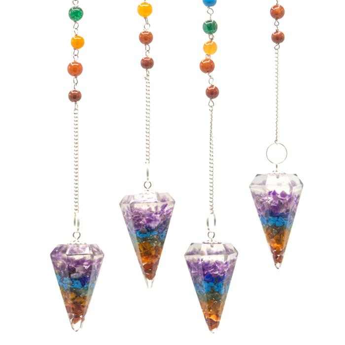 Ancient Wisdom Orgonite Power Chakra Pendulum - Chakra