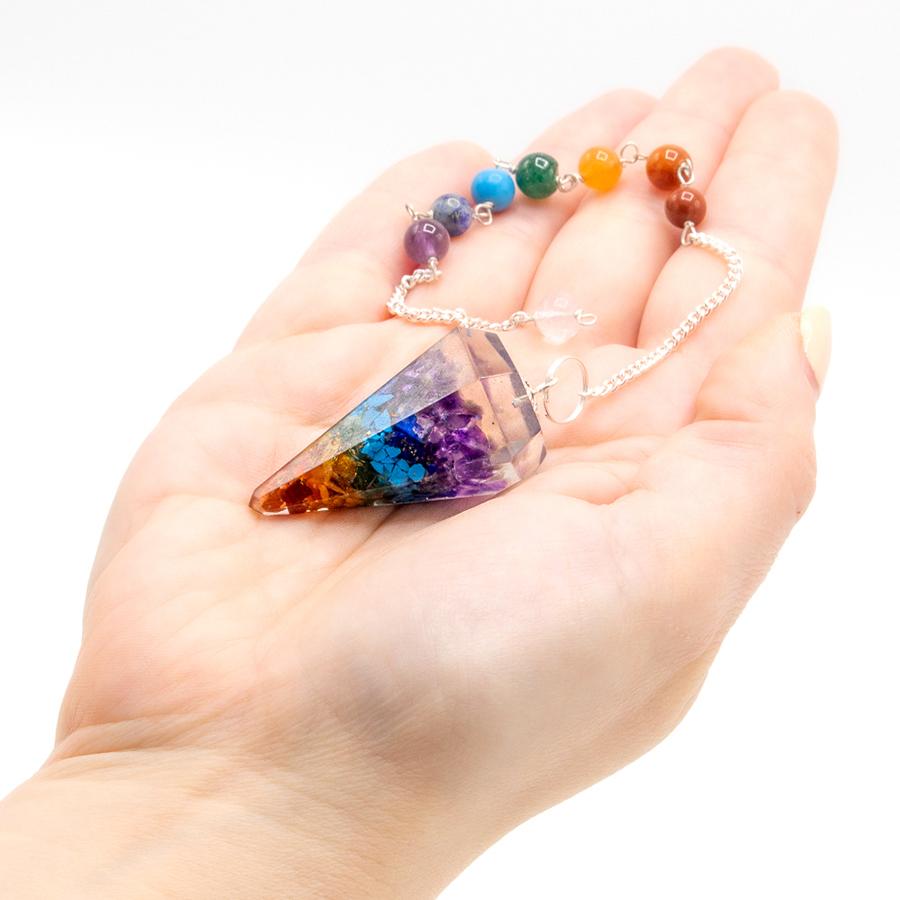 Ancient Wisdom Orgonite Power Chakra Pendulum - Chakra