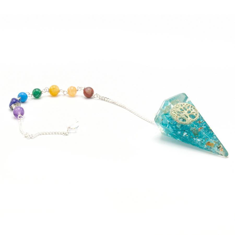 ancient wisdom Orgonite Power Chakra Pendulum - Tree of Life