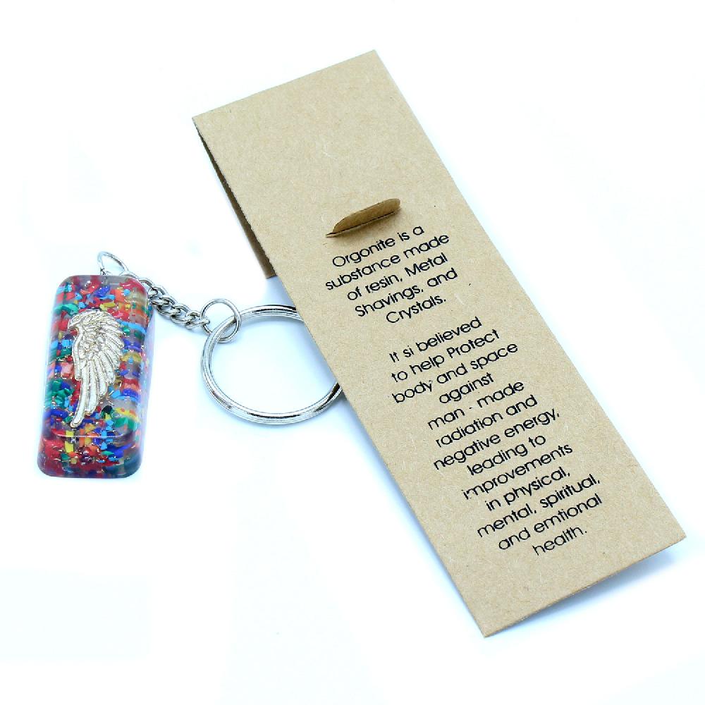 Ancient Wisdom Orgonite Power Keyring - Guardian Protection