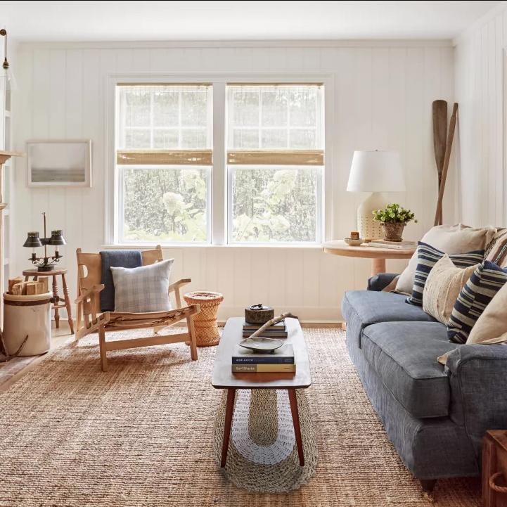 Ancient Wisdom Oval Seagrass White & Tan - Classic - 60x120cm