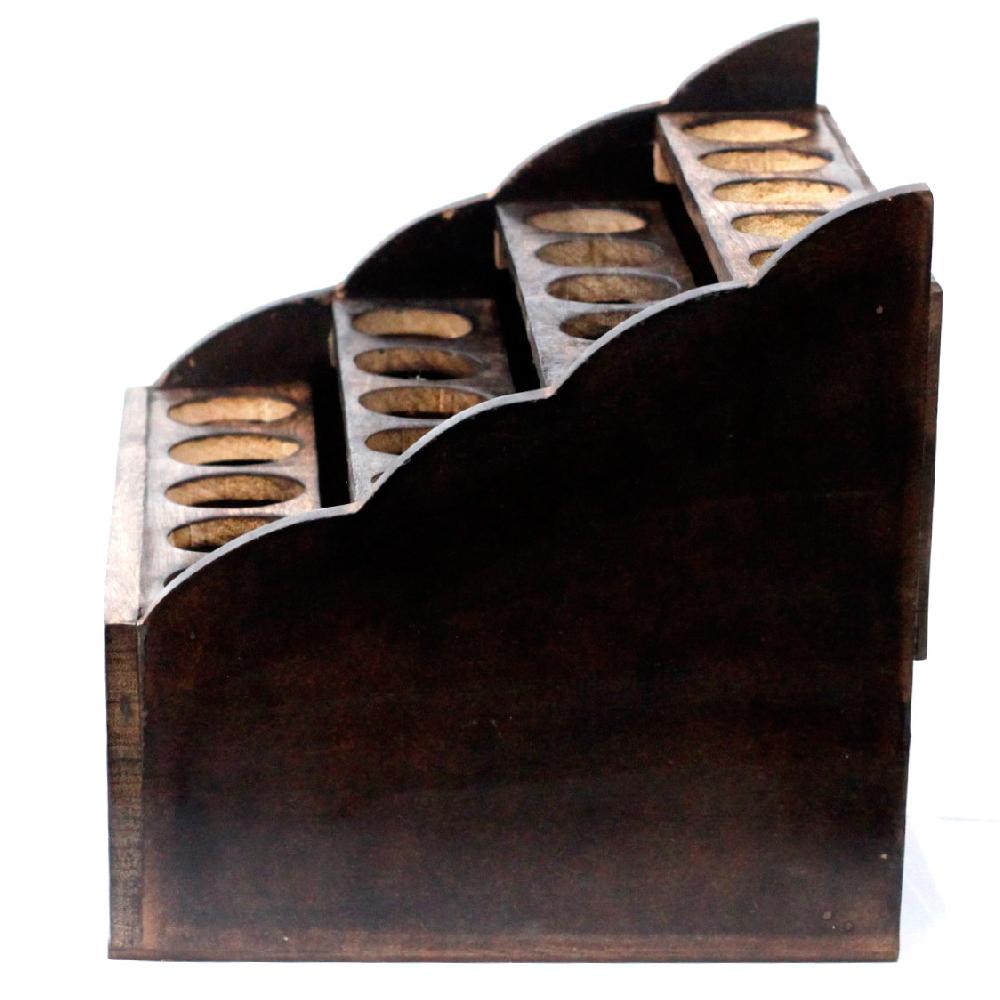 Ancient Wisdom P&M Incense Mango Wood Display Stand