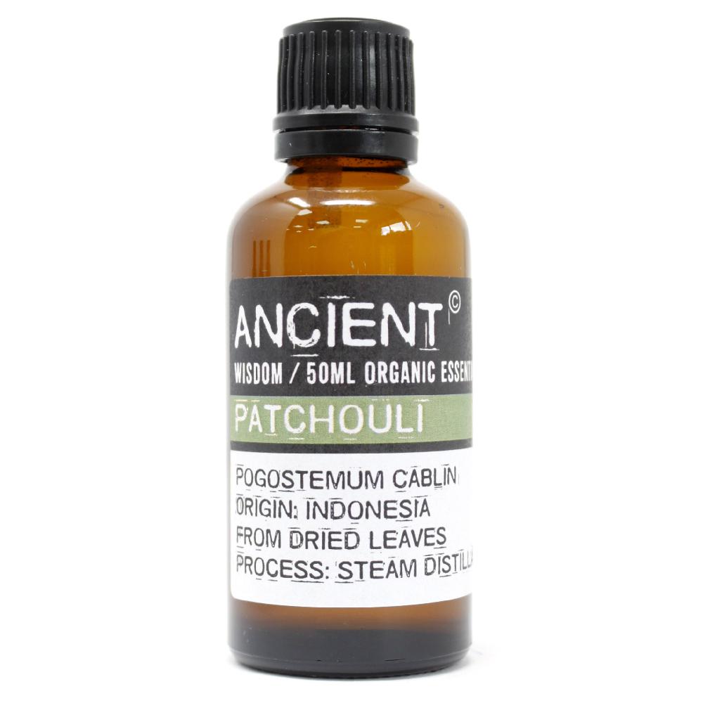 ancient wisdom Patchouli Organic Essential Oil 50ml