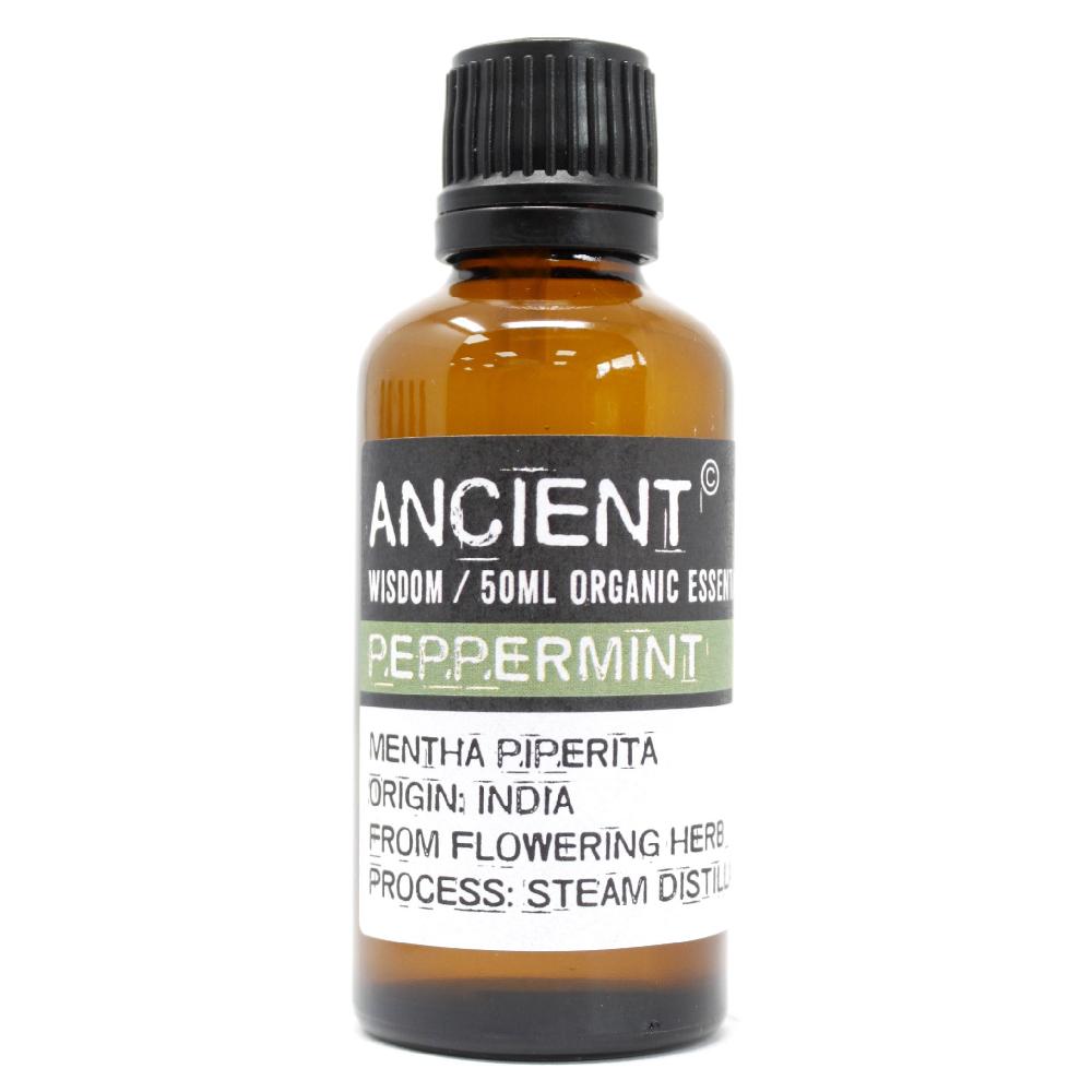 ancient wisdom Peppermint Organic Essential Oil 50ml