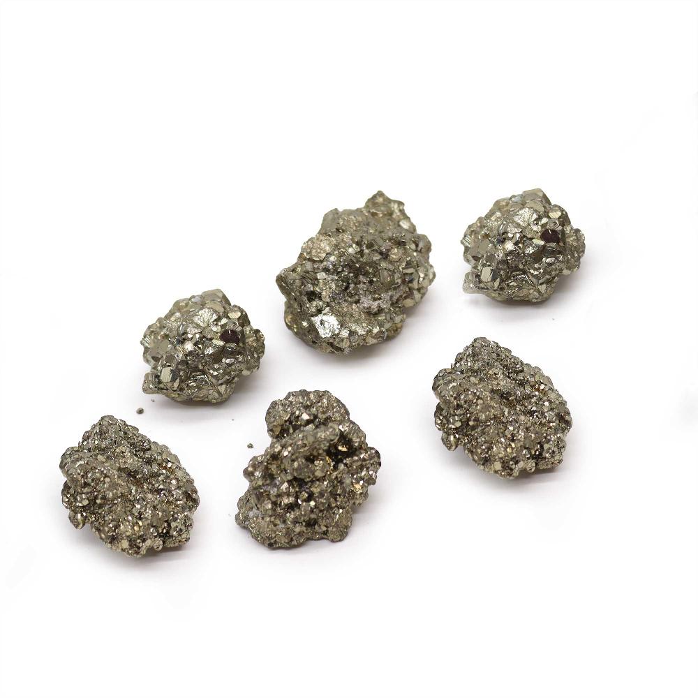 ancient wisdom Peruvian Pyrite - First Grade Medium Size- (200gms approx 6 pieces 35-50mm)