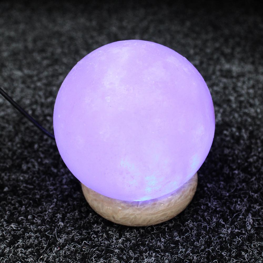Ancient Wisdom Quality USB Ball Salt Lamp - 8 Cm (multi)