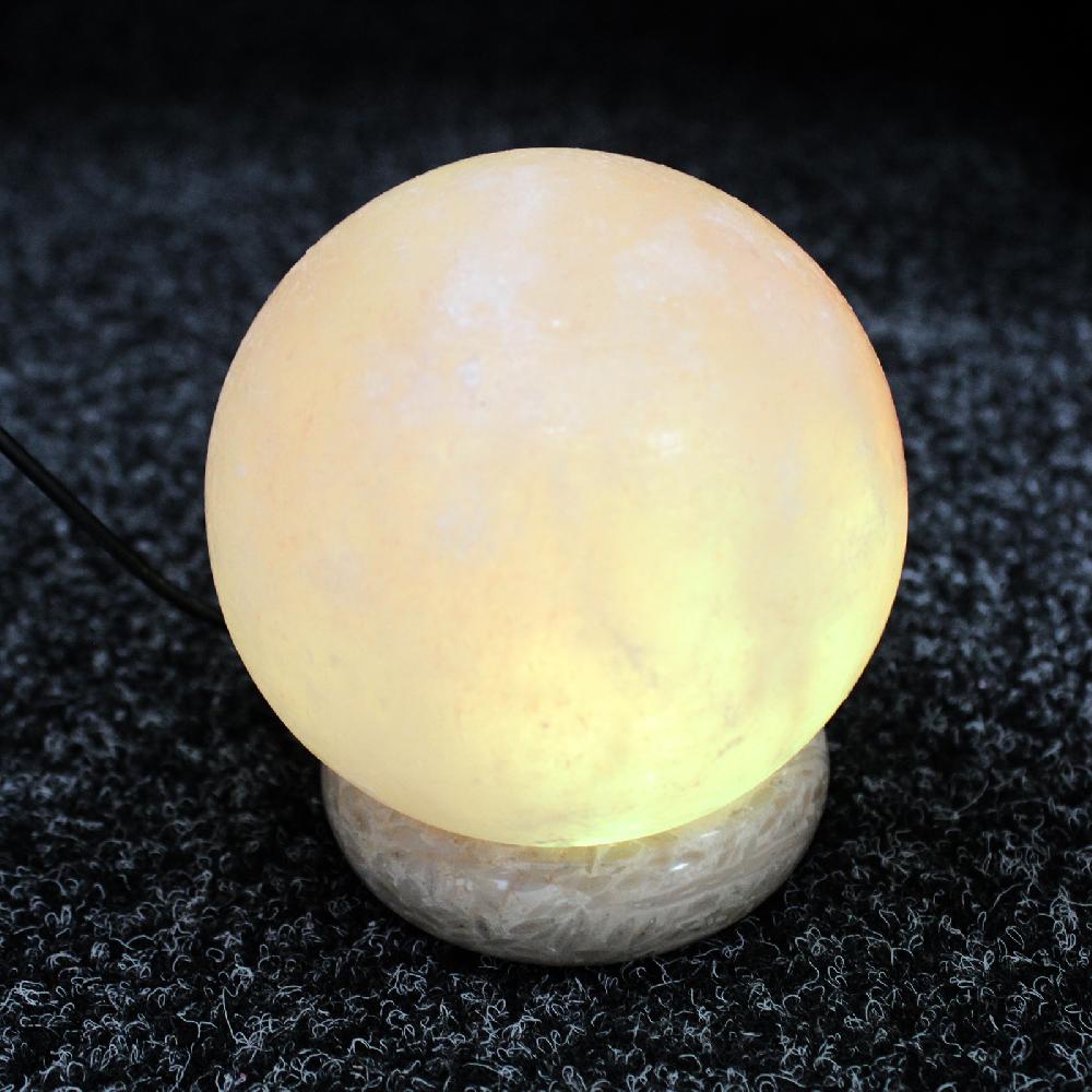 Ancient Wisdom Quality USB Ball Salt Lamp - 8 Cm (multi)