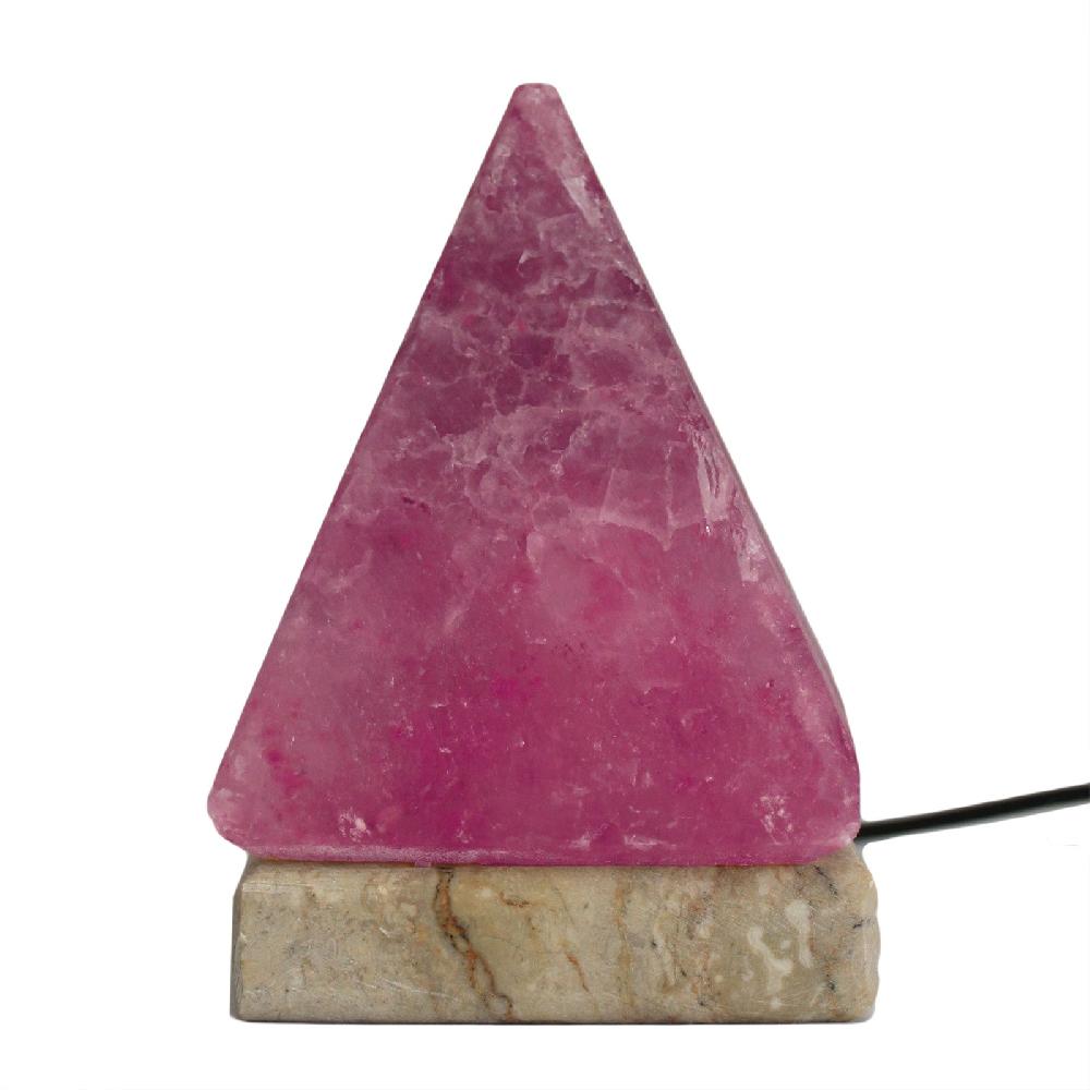 ancient wisdom Quality USB Pyramid Salt Lamp - 9 cm (multi)