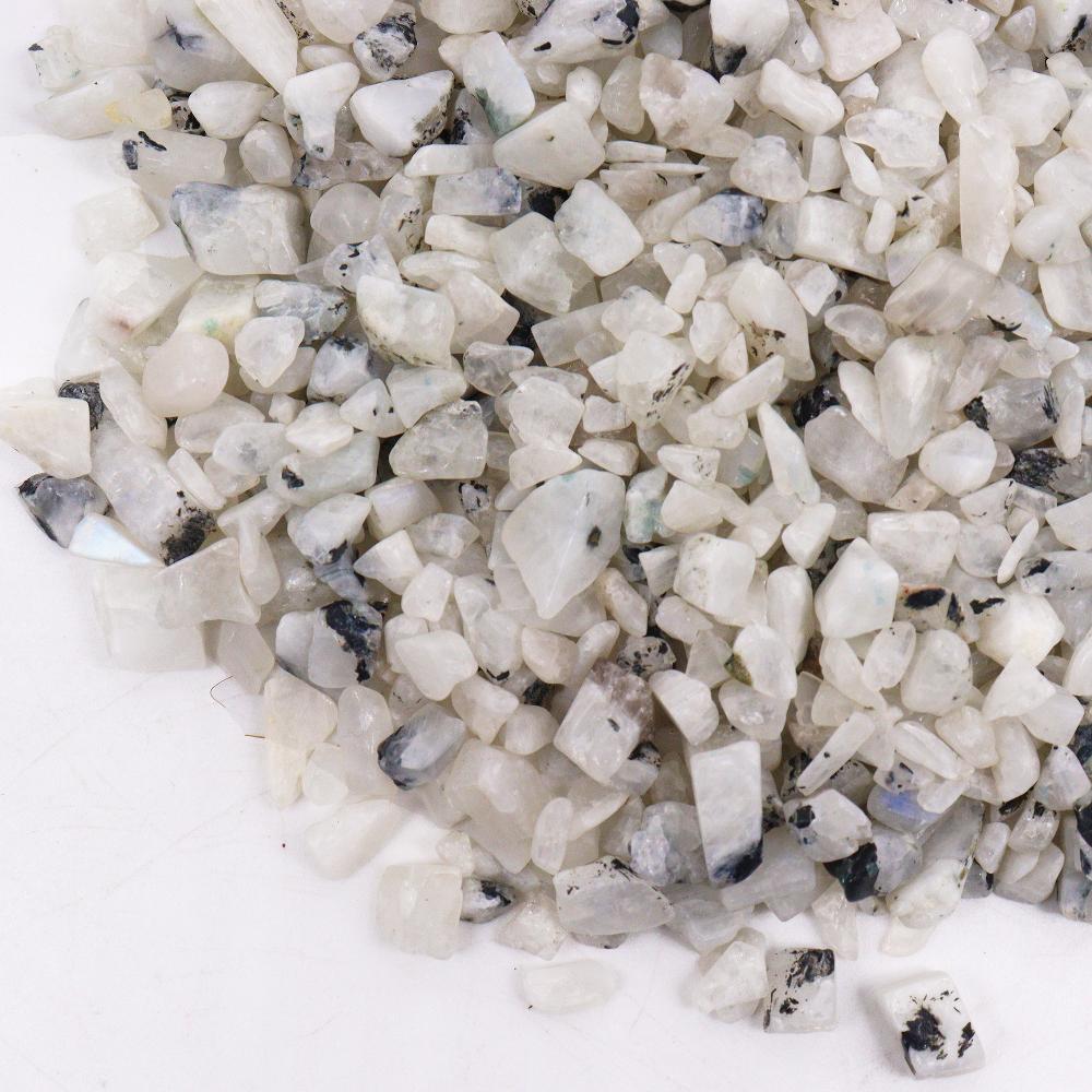 Ancient Wisdom Rainbow Moon Gemstone Chips Bulk - 1KG