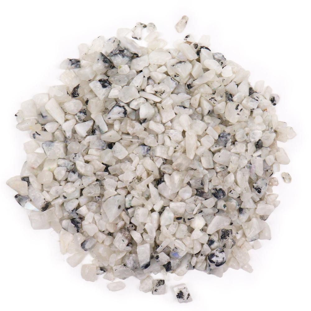 ancient wisdom Rainbow Moon Gemstone Chips Bulk - 1KG