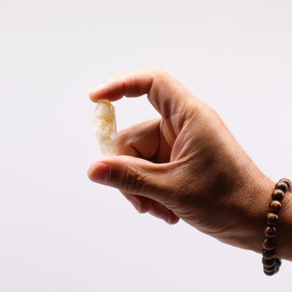 Ancient Wisdom Raw Crystals (500g) - Citrine Rough Points