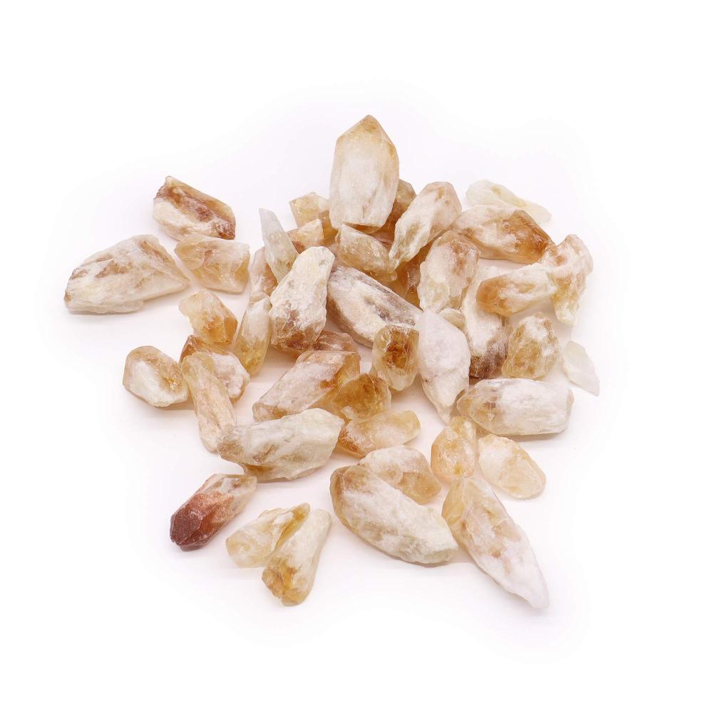 ancient wisdom Raw Crystals (500g) - Citrine Rough Points