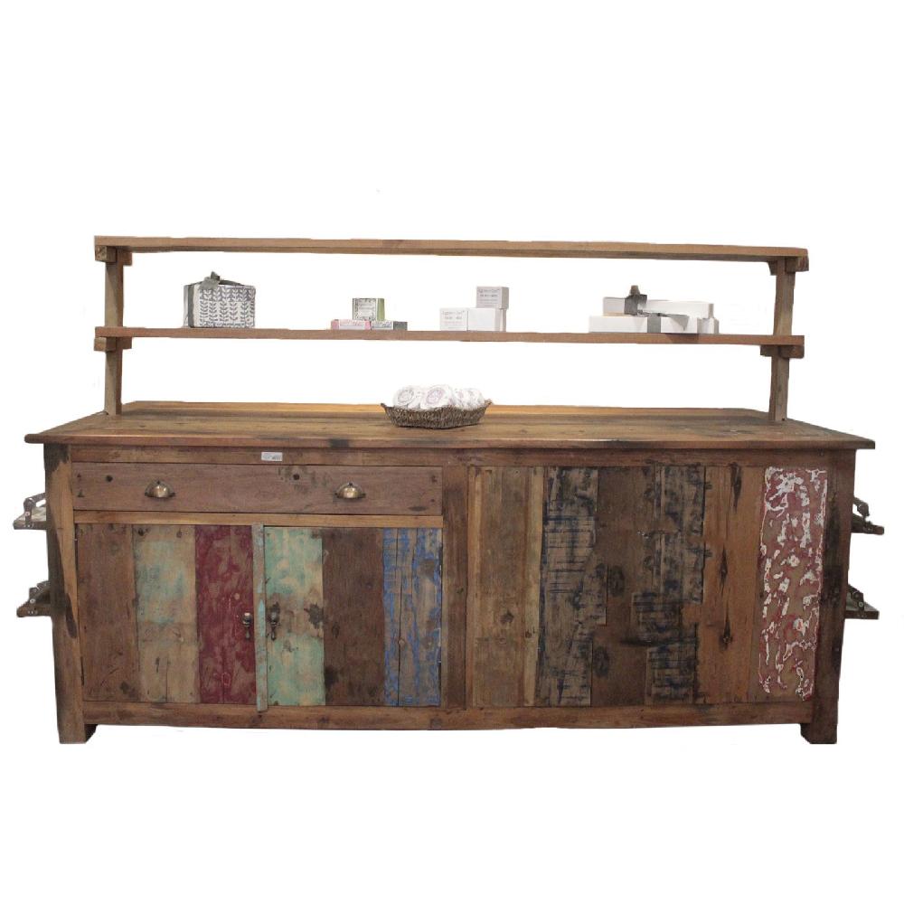 ancient wisdom Recycled Large Centre Display Table 207x97x80cm