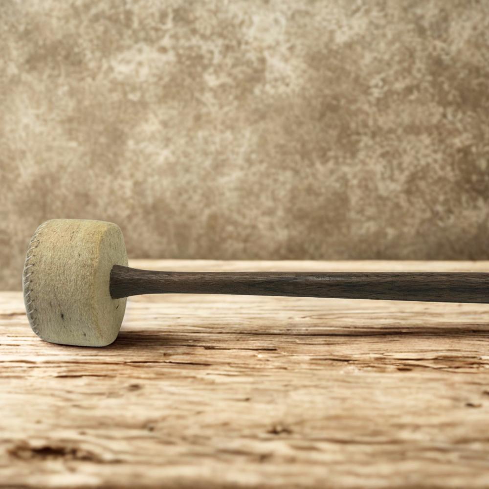 Ancient Wisdom Resonant Mallet With Large Felt Tip - 33cm