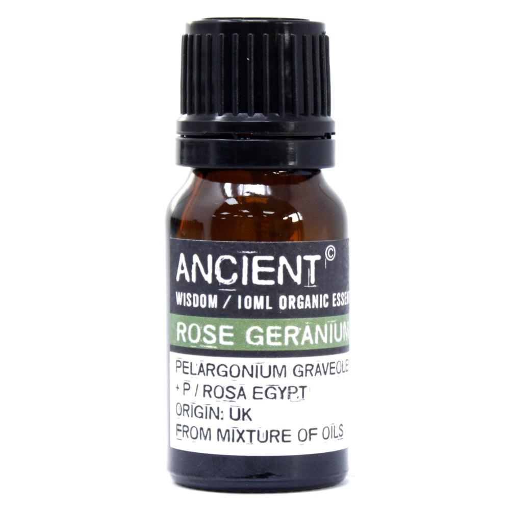 ancient wisdom Rose Geranium Organic Essential Oil 10ml