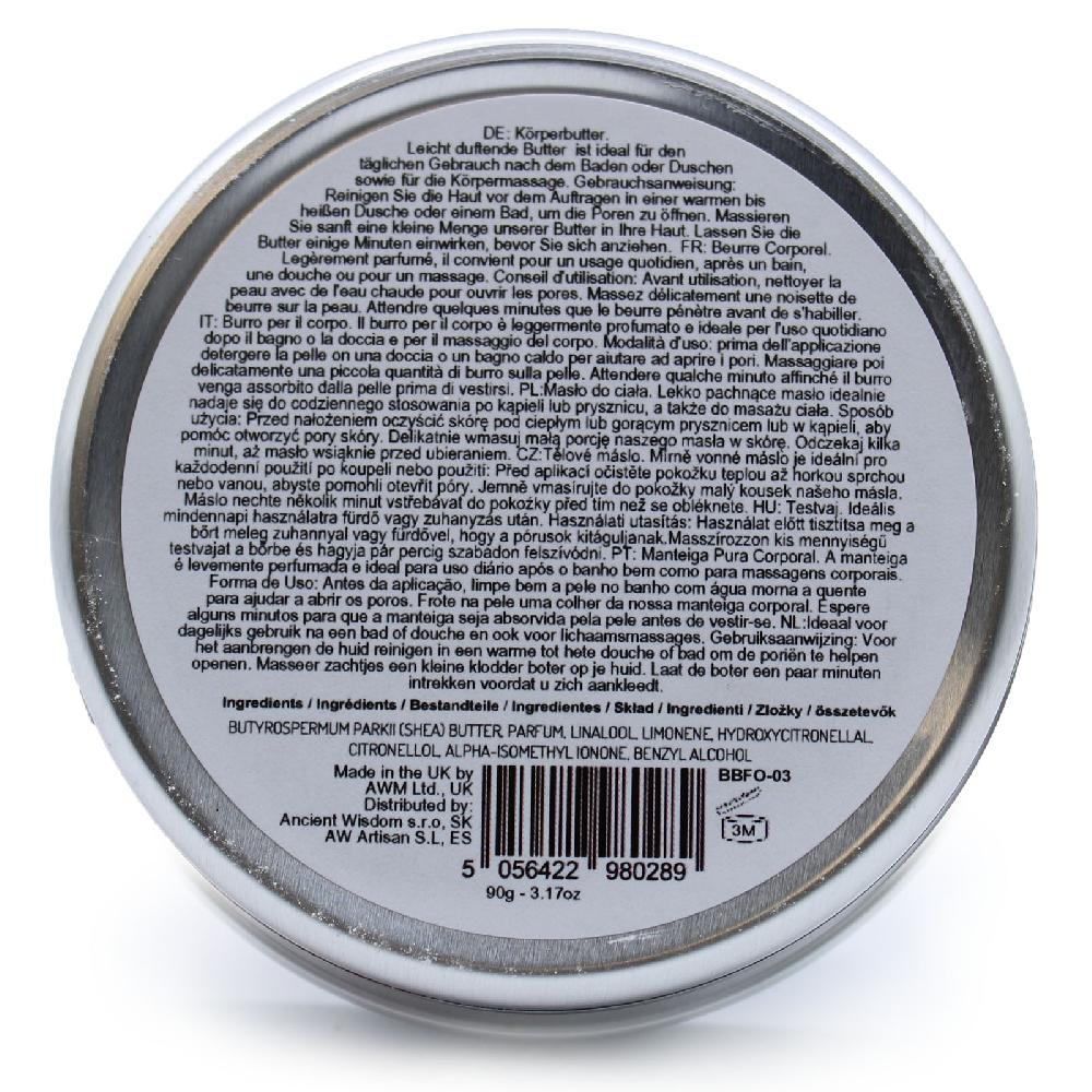 Ancient Wisdom Scented Shea Body Butter 90g - Ravishing Orchid