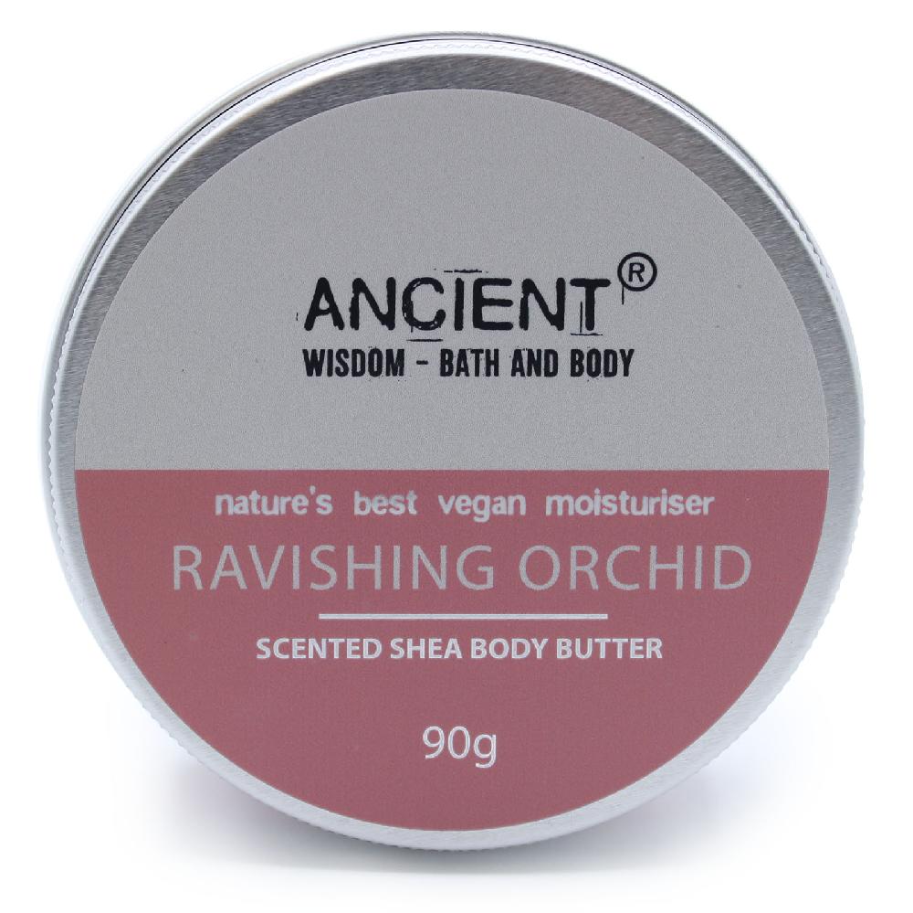 ancient wisdom Scented Shea Body Butter 90g - Ravishing Orchid