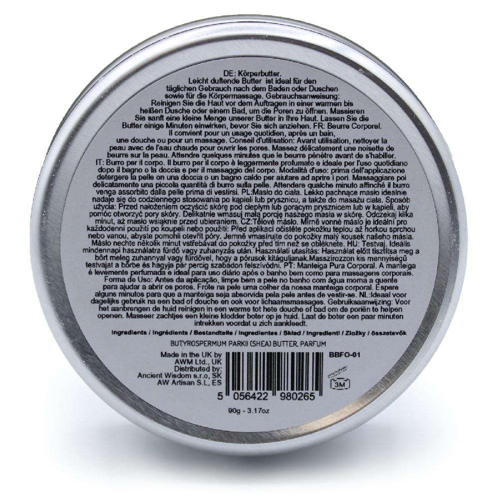 Ancient Wisdom Scented Shea Body Butter 90g - Sleepy Coconut