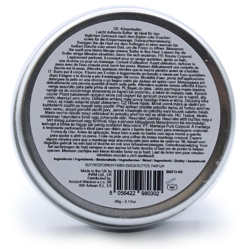 Ancient Wisdom Scented Shea Body Butter 90g - Sweet Strawberry