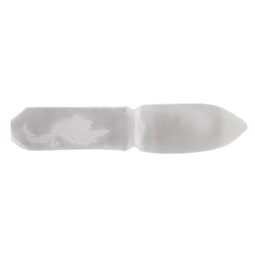 Ancient Wisdom Selenite Ritual Knife - Letting Go Of The Past