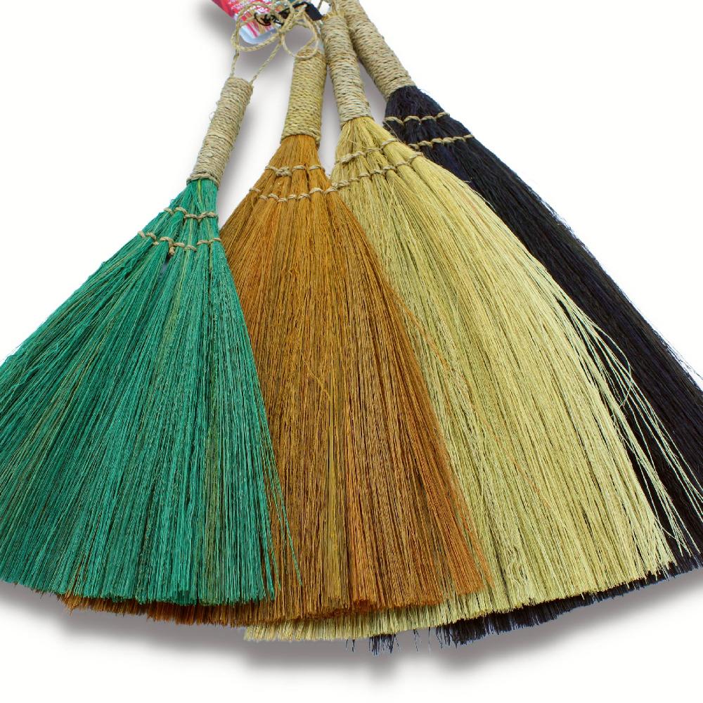 Ancient Wisdom Set 4 - Pampas Fan Broom - Mixed Colours & Size