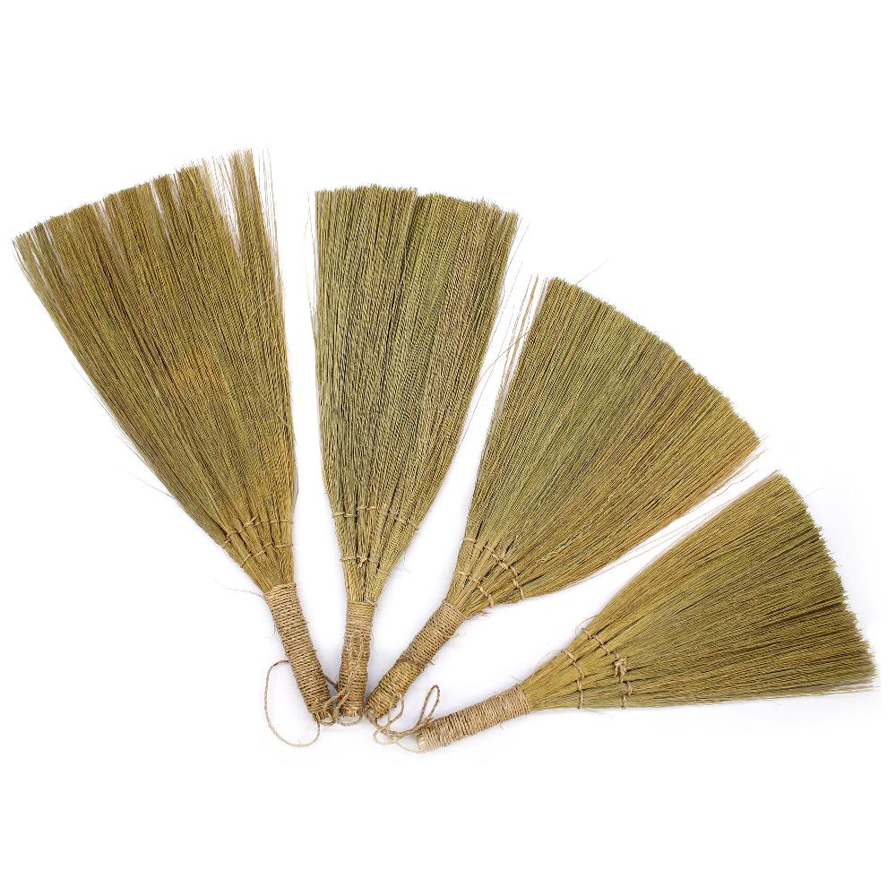 Ancient Wisdom Set 4 - Pampas Fan Broom - Natural Mixed Sizes