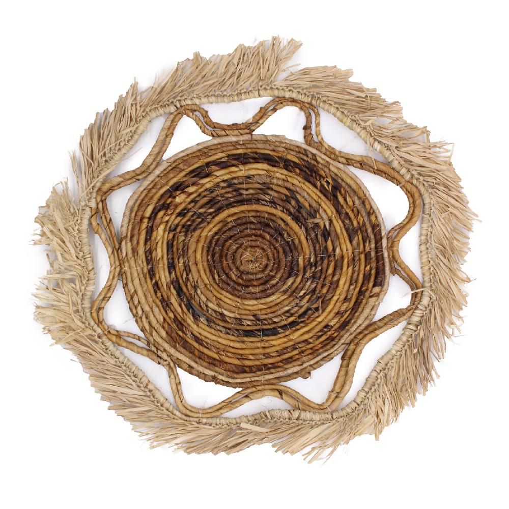 Ancient Wisdom Set Of Six Natural Wall Art - Kribo Collection