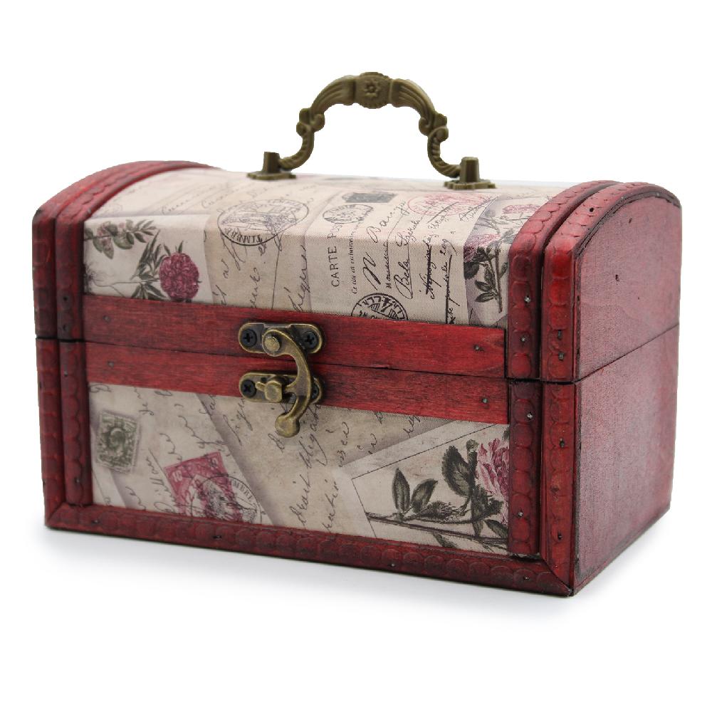 Ancient Wisdom Sets Of 2 Colonial Boxes - Rose Design