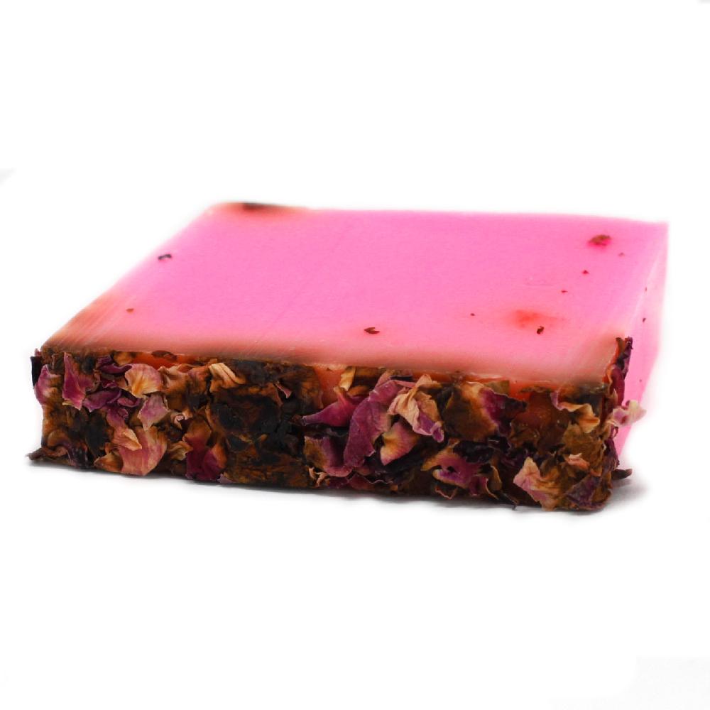 ancient wisdom Sliced Soap Loaf (13pcs) - Rose & Rose Petals