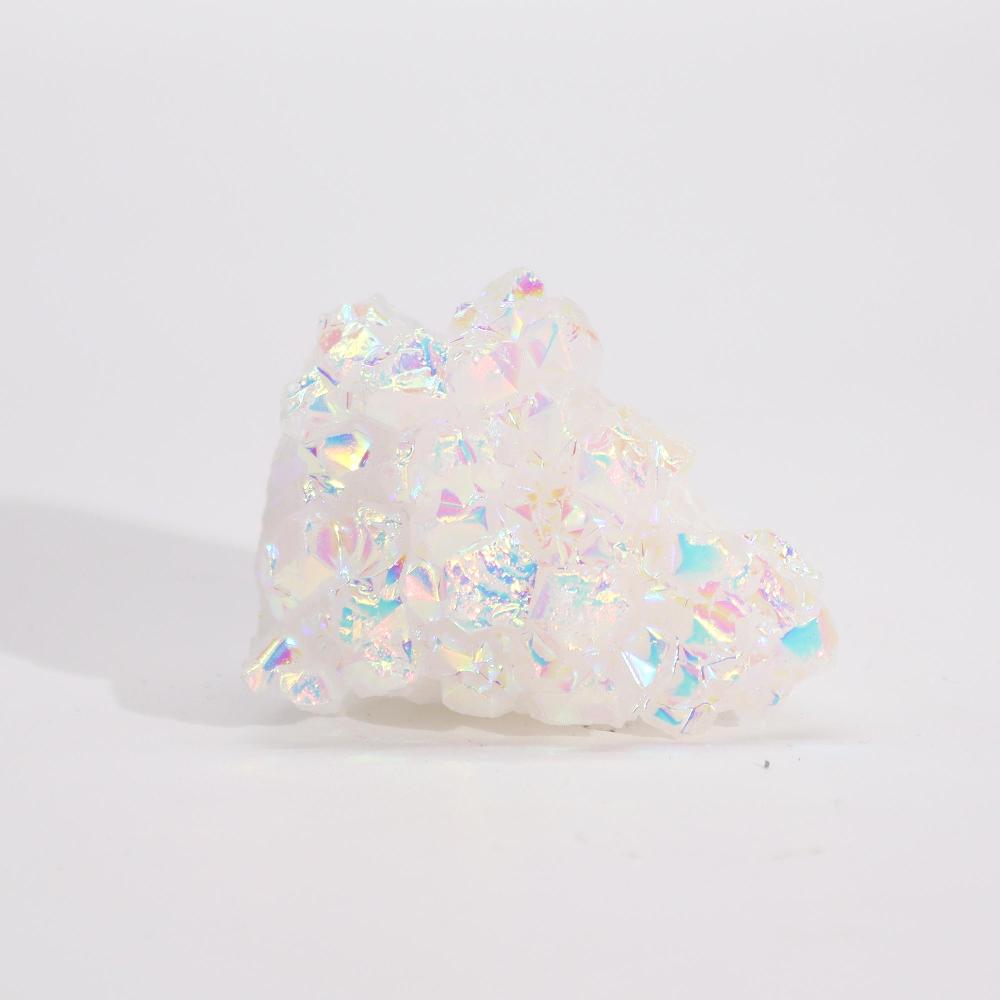 Ancient Wisdom Small Enhanced Quartz - Aura Angel Quartz (approx 40-65gm 3.5-5cm)
