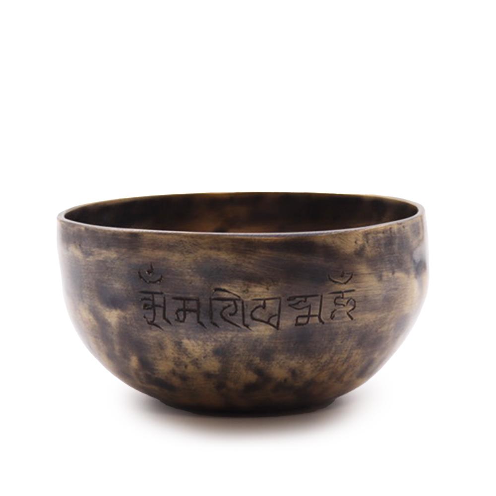 Ancient Wisdom Small Indian Moon Phase Singing Bowl - (approx 550g) - 13cm