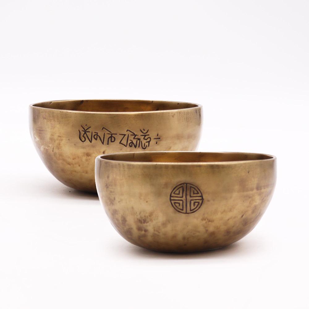 Ancient Wisdom Small Nepalese Moon Bowl - (approx 550g) - 13cm