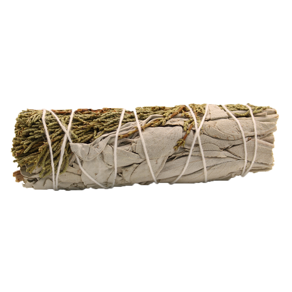 ancient wisdom Smudge Stick - White Sage & Black Sage 10cm