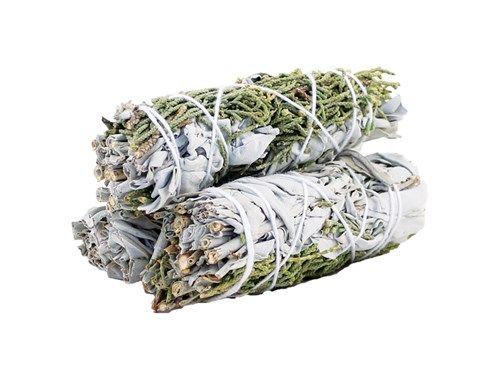 Ancient Wisdom Smudge Stick - White Sage & Juniper 10cm