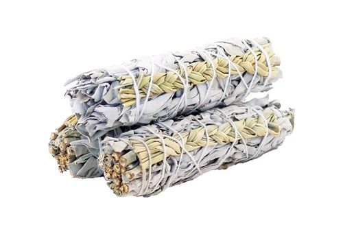 Ancient Wisdom Smudge Stick - White Sage & Sweetgrass 10cm