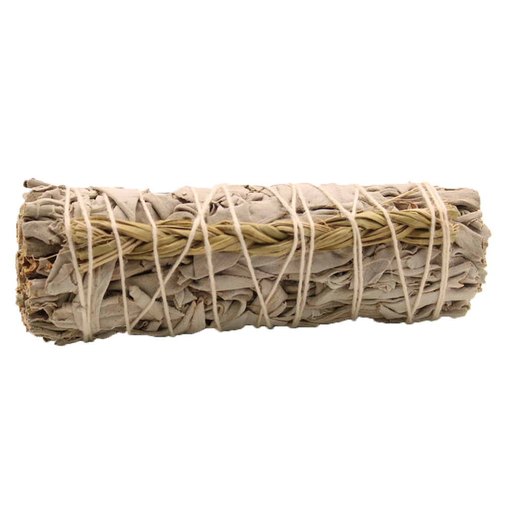 ancient wisdom Smudge Stick - White Sage & Sweetgrass 10cm
