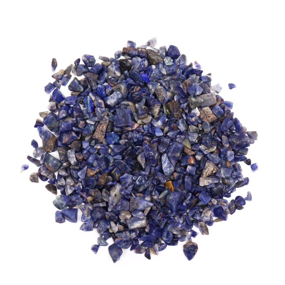 Ancient Wisdom Sodalite Chips Gemstone Chips Bulk - 1KG