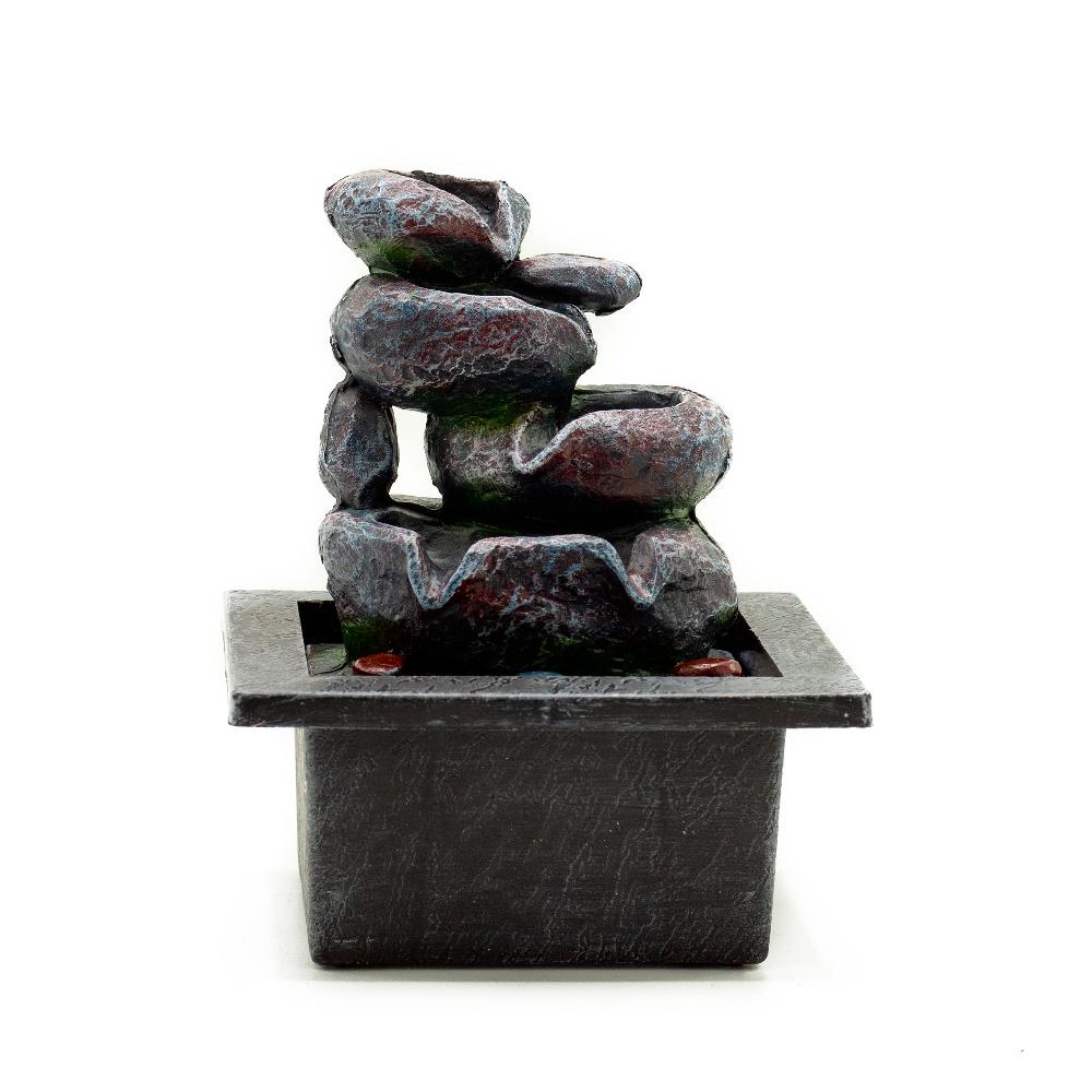 ancient wisdom Tabletop Water Feature - 20cm - Cascading Pots