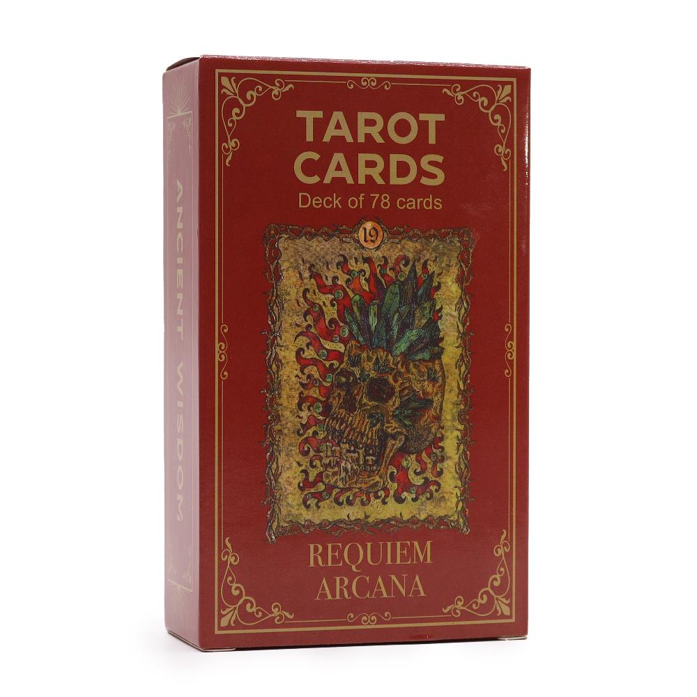 ancient wisdom Tarot Cards with Guide Book - Requiem Arcana