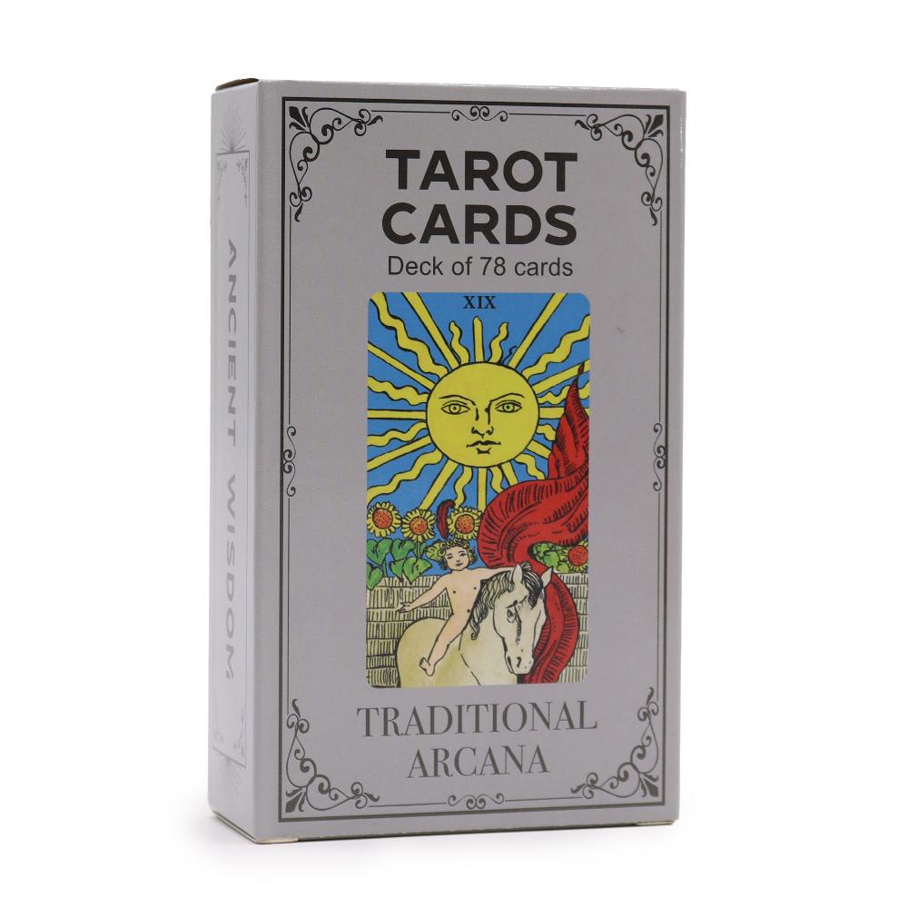 ancient wisdom Tarot Cards with Guide Book - Traditional Arcana