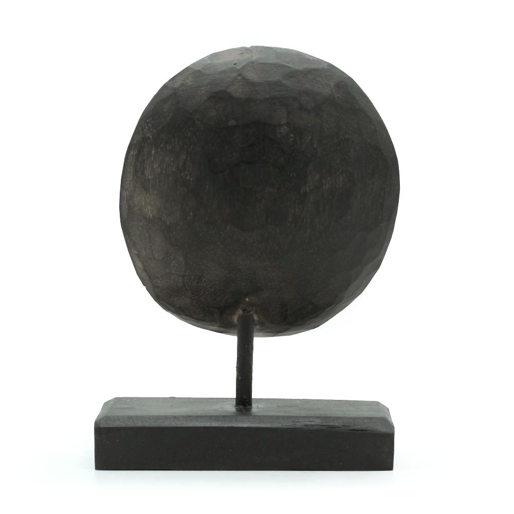 Ancient Wisdom Timor Tribal Decorative Mask - Black 27x20cm