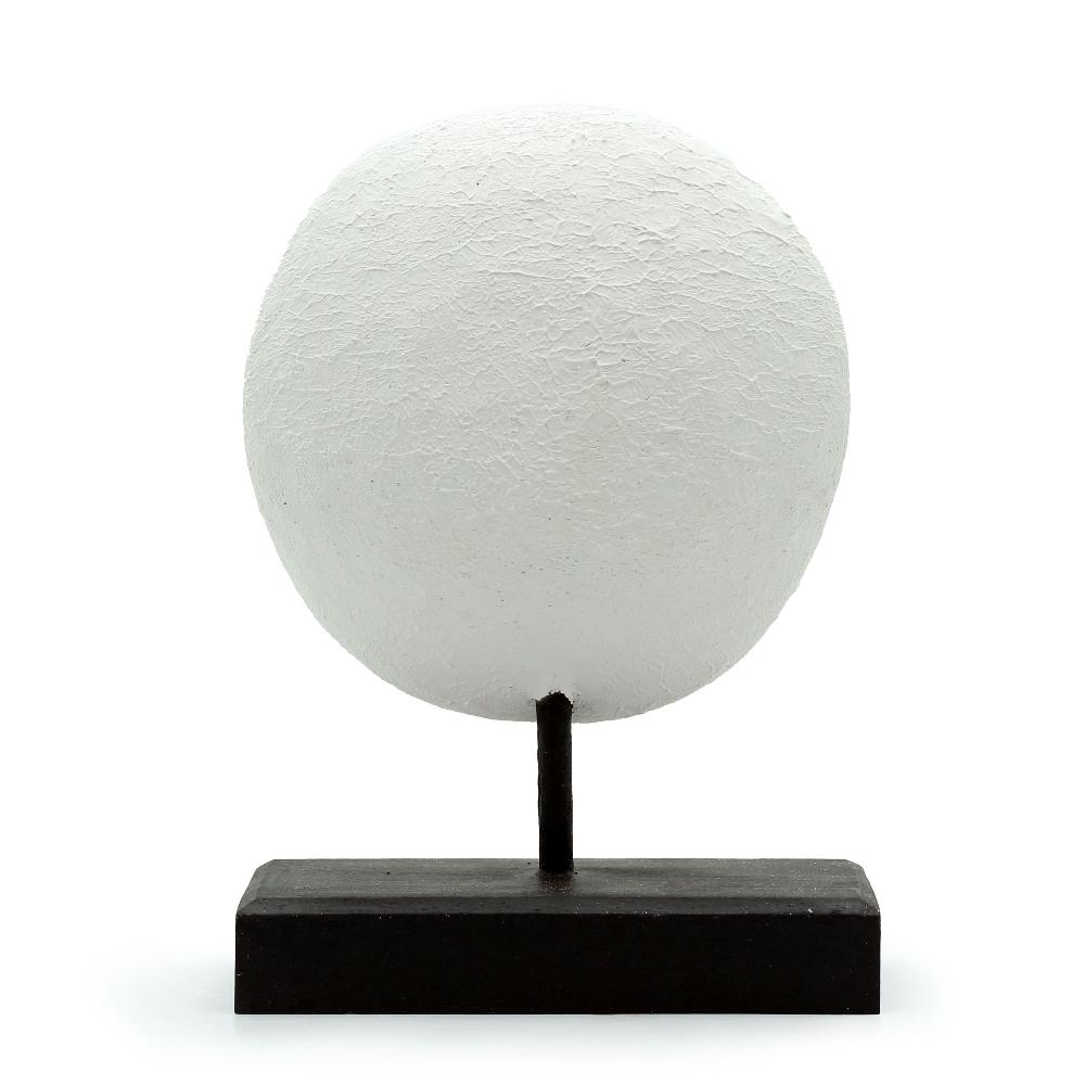 Ancient Wisdom Timor Tribal Decorative Mask - White 27x20cm