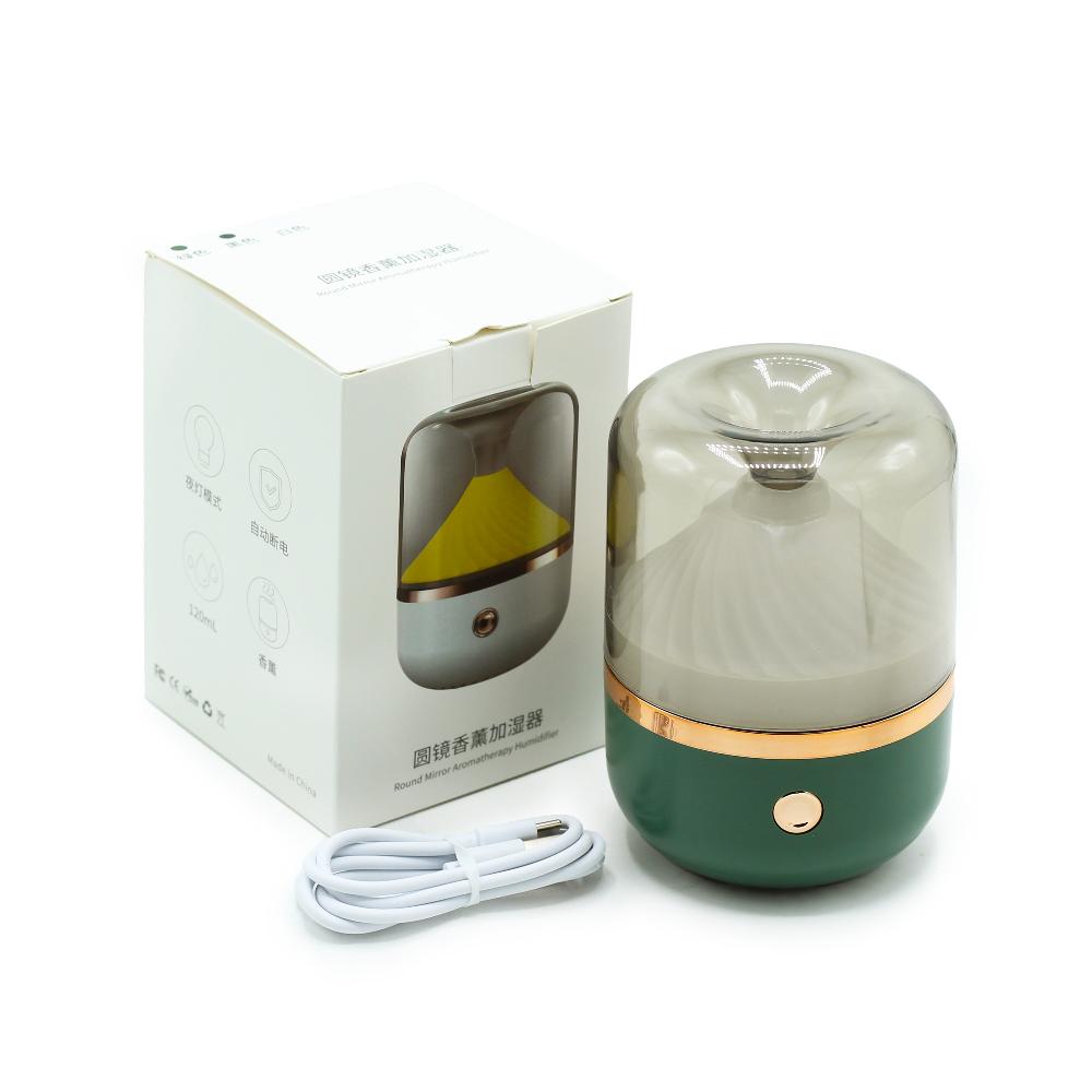 Ancient Wisdom Urban Aroma Diffuser Green & Bronze - USB - Colour Change