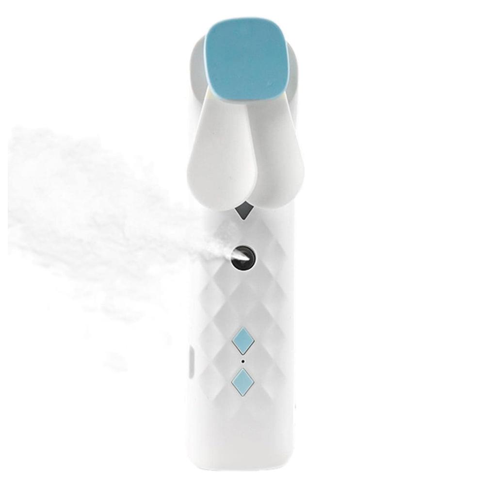 ancient wisdom White Nano Mist Face Fan & Spray - USB chargable
